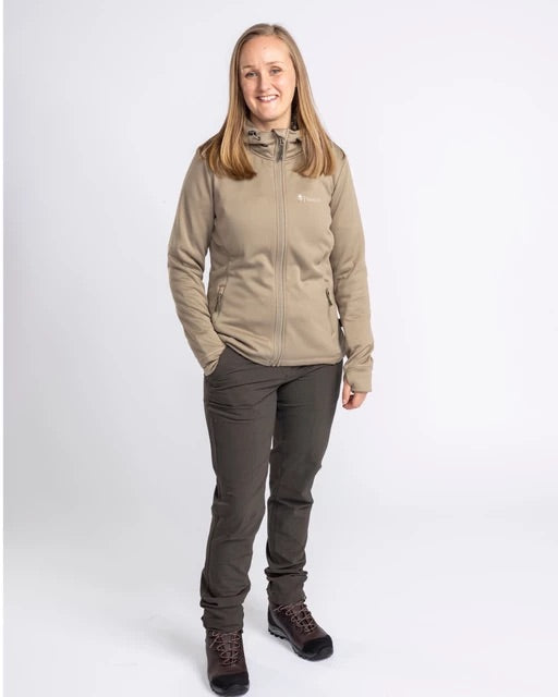 Hoodie Finnveden Dam MID KHAKI / XL