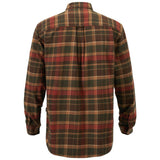 Skjorta Prestwick Exclusive D.GREEN/TERRACOTTA / S