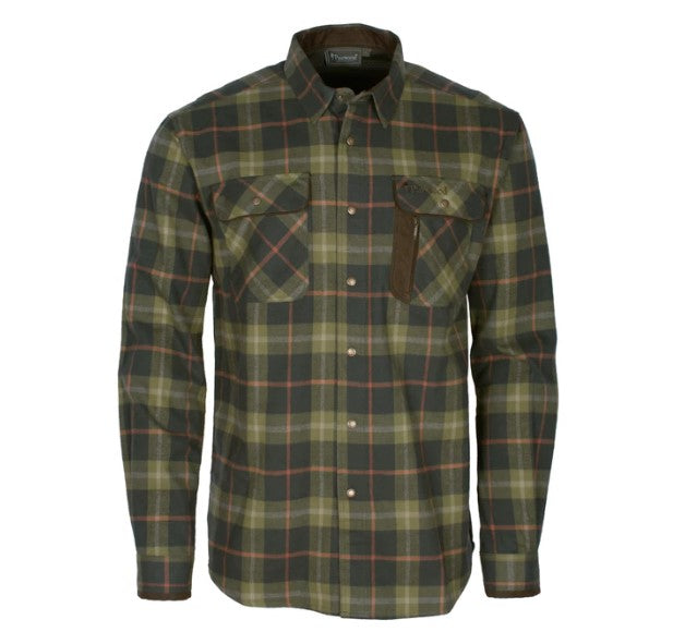 Skjorta Cornwall H.OLIVE/TERRACOTTA / L