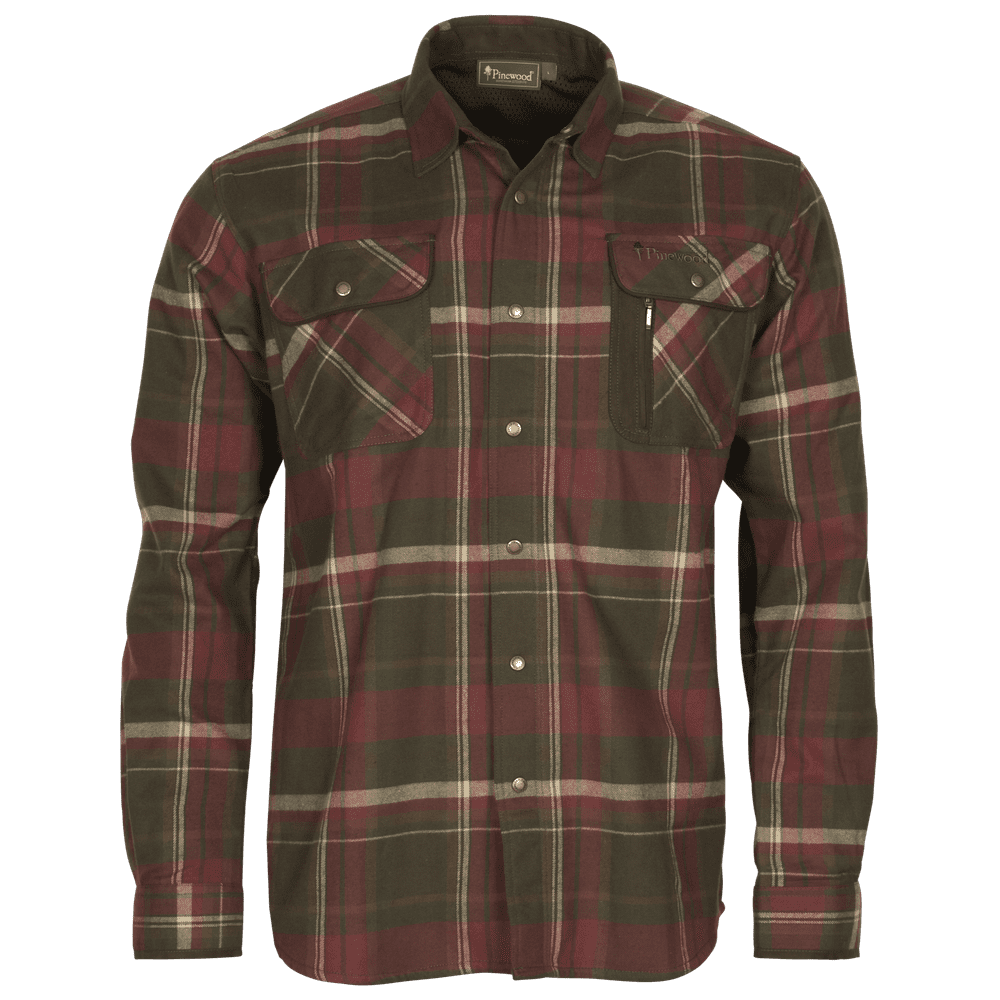 Skjorta Cornwall D.GREEN/D.COPPER / XL