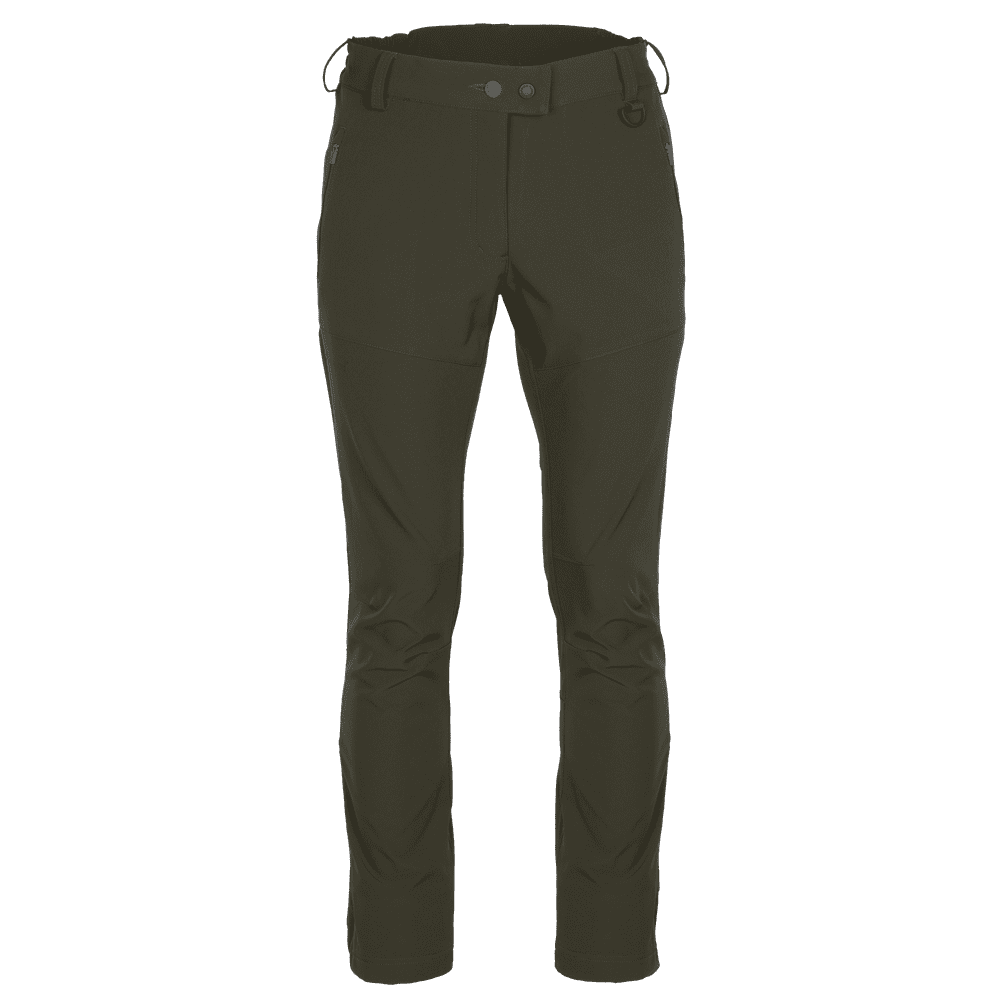 Byxa Wilda Stretch Shell Dam MOSSGRÖN / 40