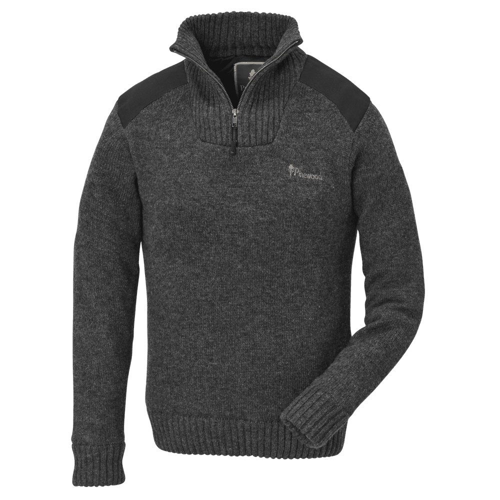 Tröja Hurricane Dam MÖRKGRÅMELERAD / XS