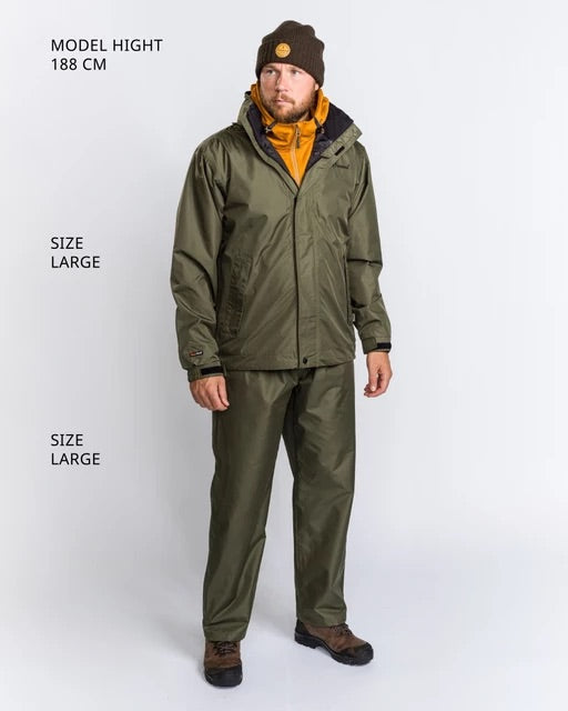 Regnställ Tornado Extreme GRÖN / 4XL