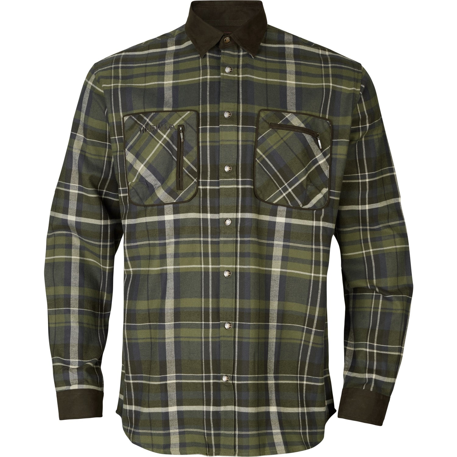 Skjorta Pajala OLIVE CHECK / M