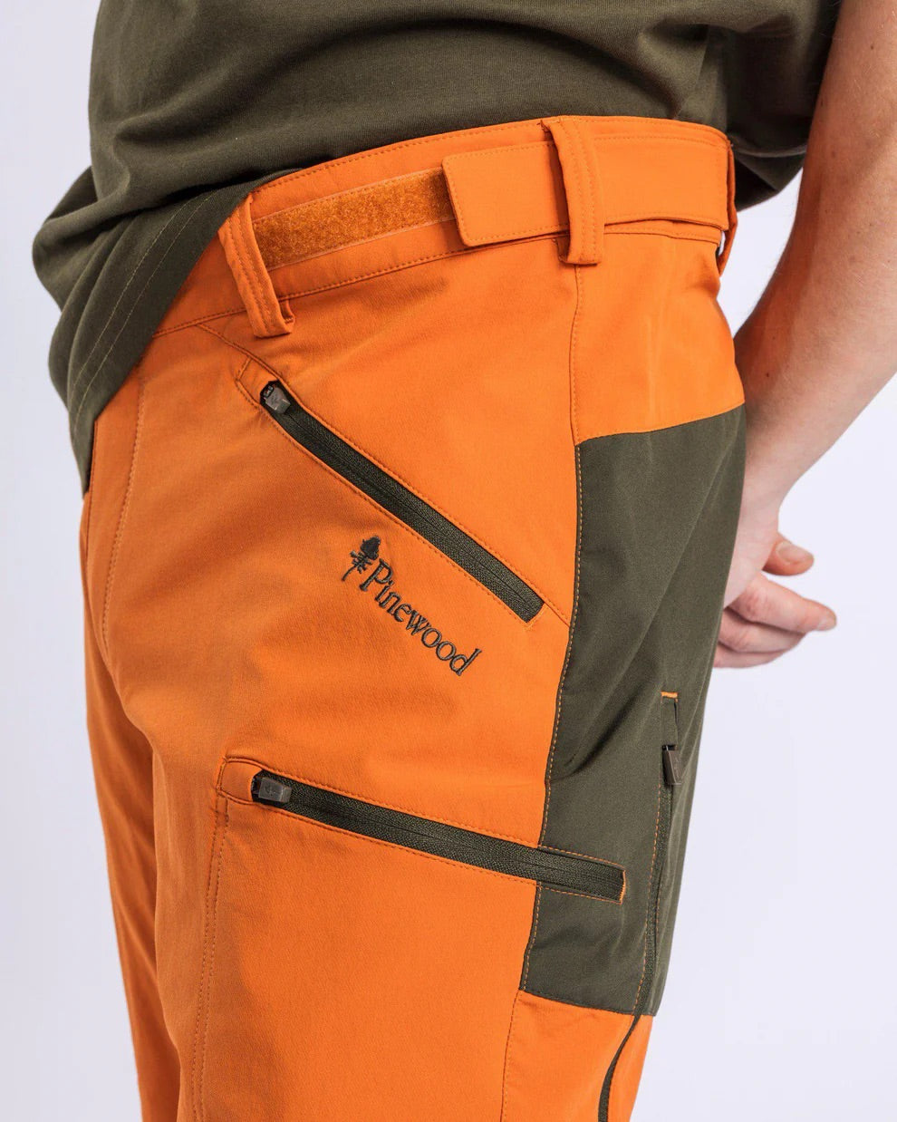 Byxa Abisko Brenton B.ORANGE/MOSSGREEN / C54