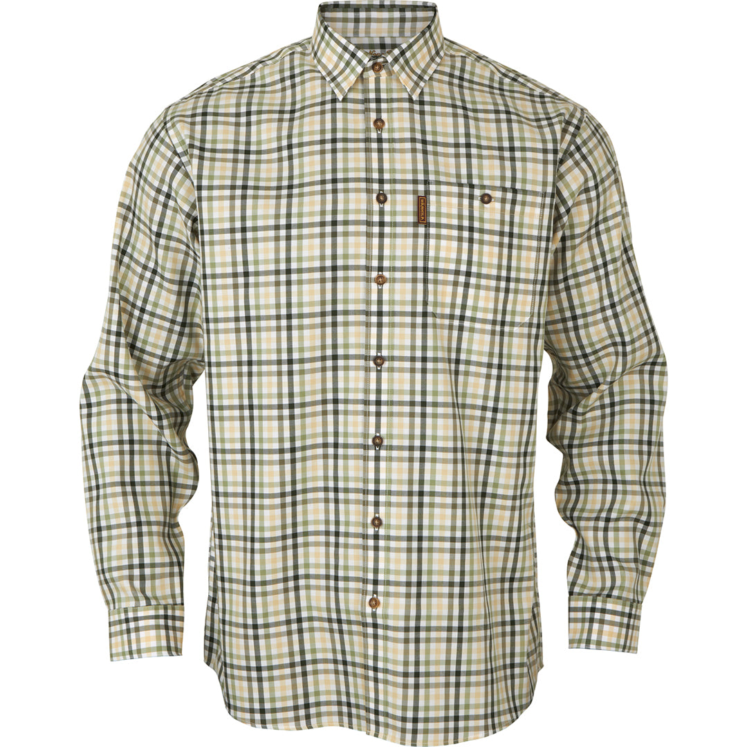 Milford L/S Skjorta BEECH GREEN CHECK / 3XL