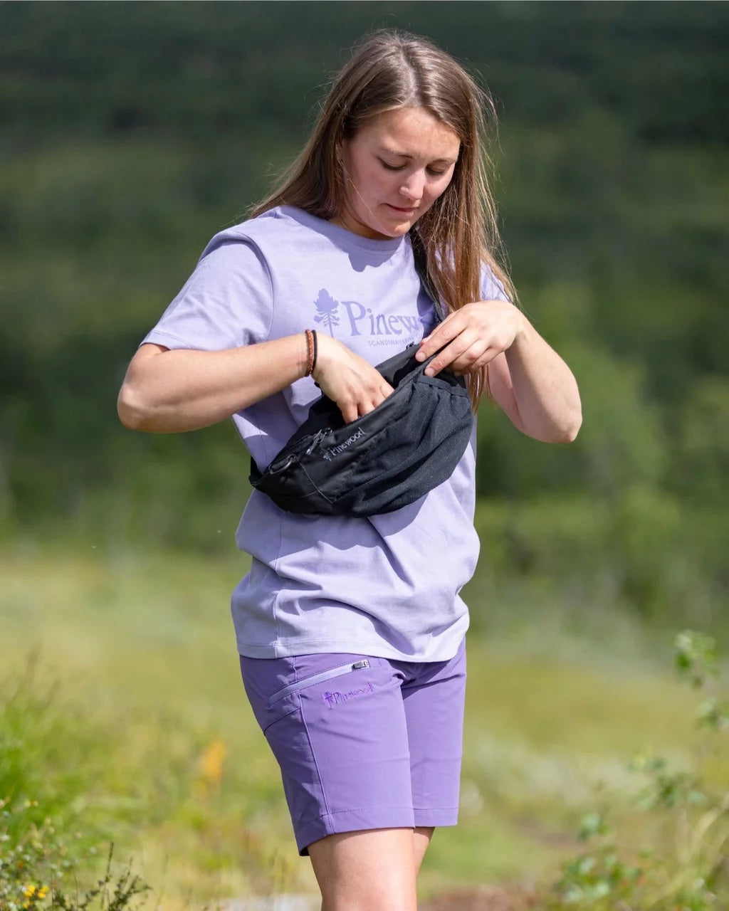 Outdoor Life T-shirt Women LILA / XS