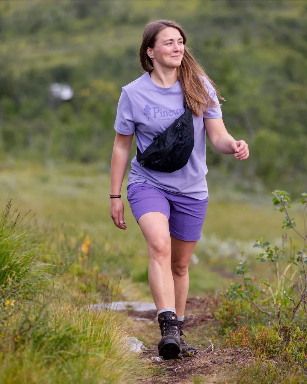 Outdoor Life T-shirt Women LILA / L