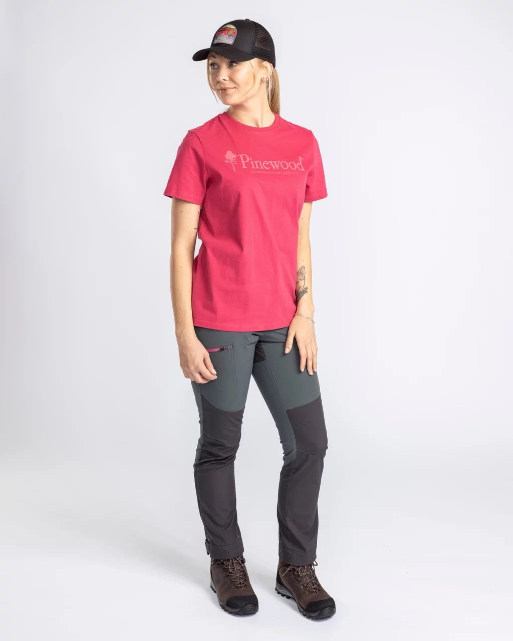 Outdoor Life T-shirt Women RASPBERRY / L