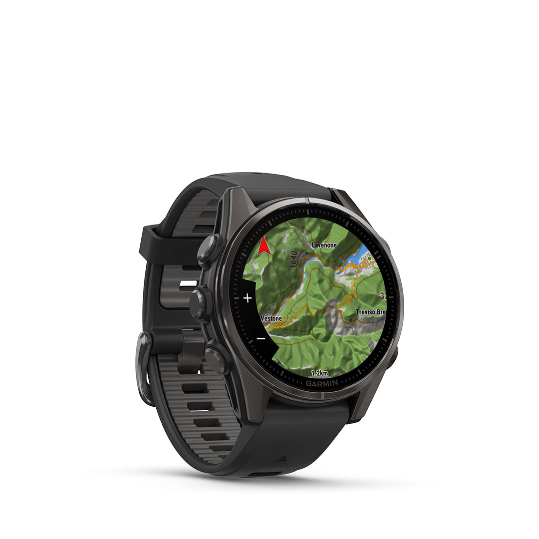 Fenix 8 AMOLED Sapphire 43 mm TITANIUM/BLACK / ONE SIZE