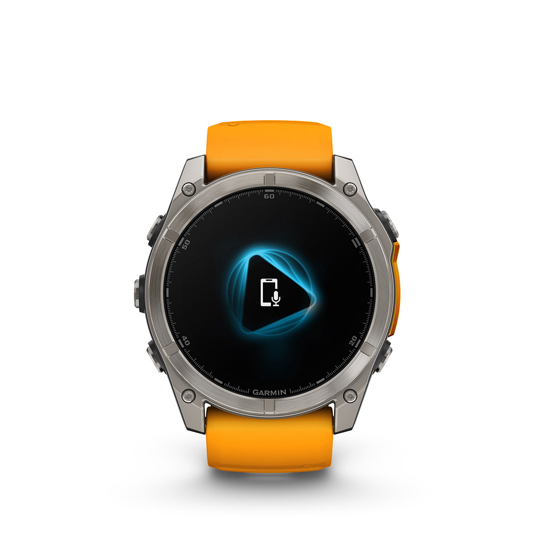 Fenix 8 AMOLED Sapphire 51 mm TITANIUM/SPARK ORANGE / ONE SIZE
