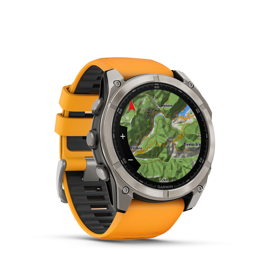 Fenix 8 AMOLED Sapphire 51 mm TITANIUM/SPARK ORANGE / ONE SIZE