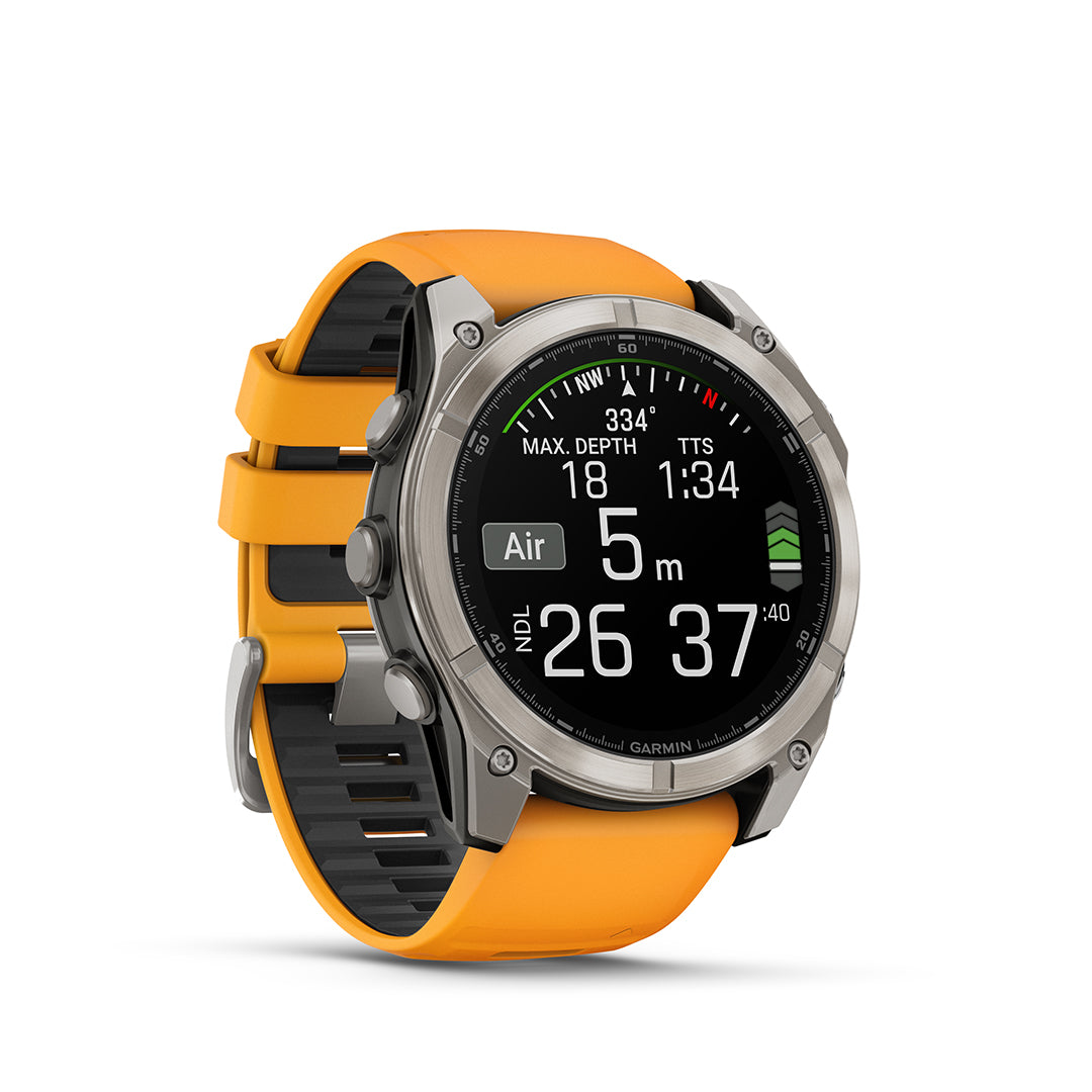 Fenix 8 AMOLED Sapphire 51 mm TITANIUM/SPARK ORANGE / ONE SIZE