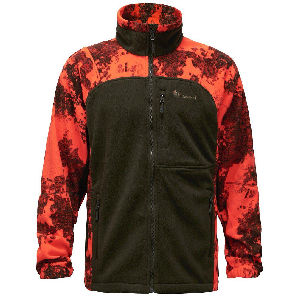 Furudal Hunters Camo Fleece jacka STRATA BLAZE/H.GREEN / 4XL