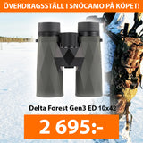 Kampanj: Forest Gen3 ED 10x42 Kikare + Överdagsställ på köpet!