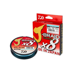 J-Braid X8 Grand 135 m Flätlina Blå BLÅ / 0,10 MM