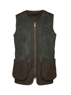 Vintage Dogsport Vest Men LEATHER BROWN / XS