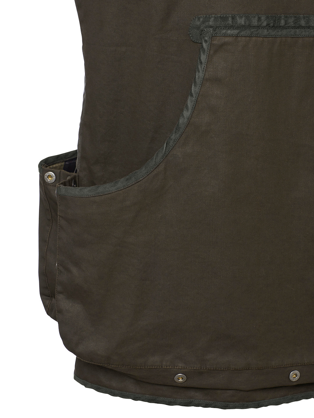 Vintage Dogsport Vest Men LEATHER BROWN / XS