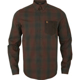 Akkan skjorta BURGUNDY / M