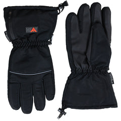 Värmehandske 5-finger AA-batteri SVART / L/XL