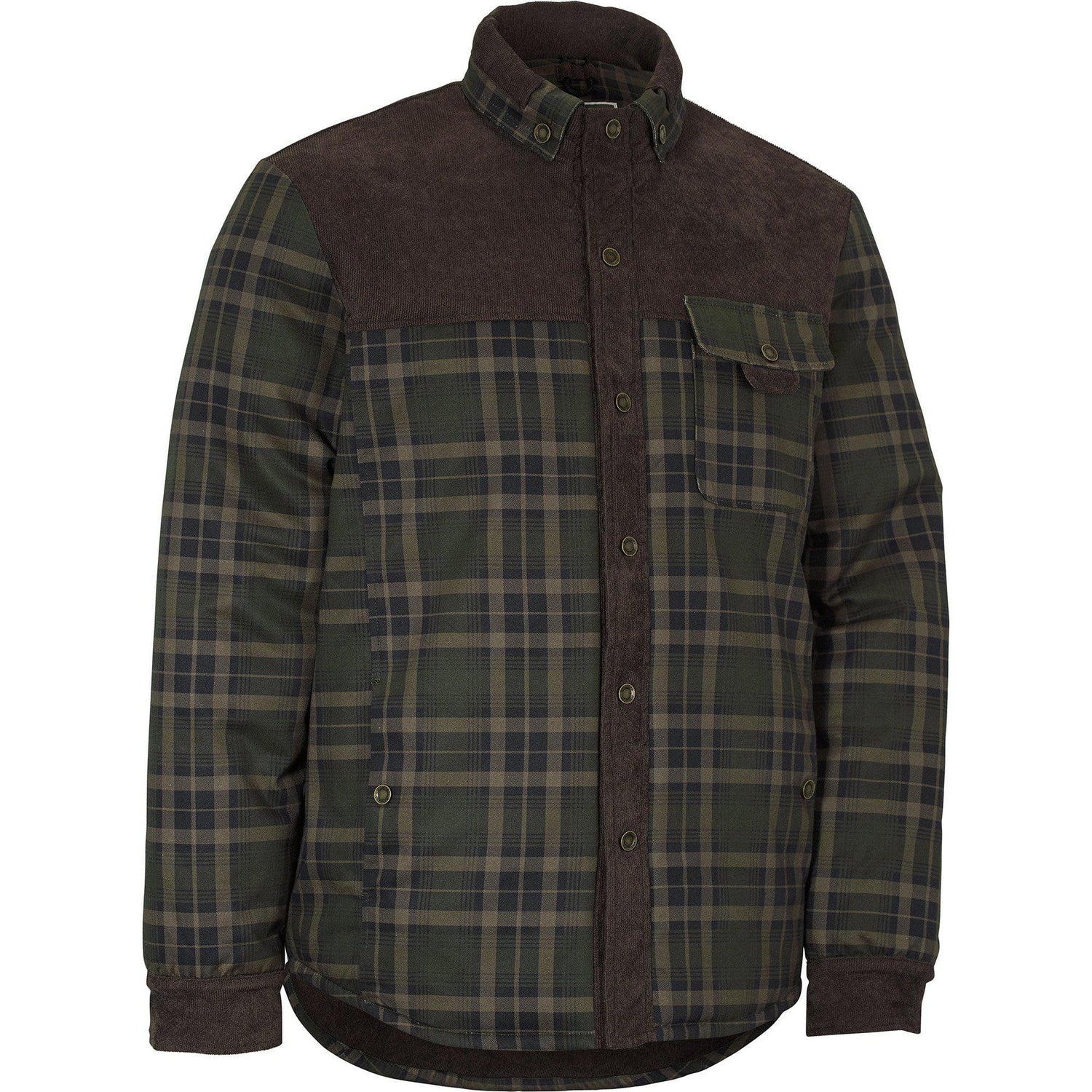 Crest M's Pile Shirt BROWN / S