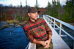 Newton Skjorta RED CHECK / S