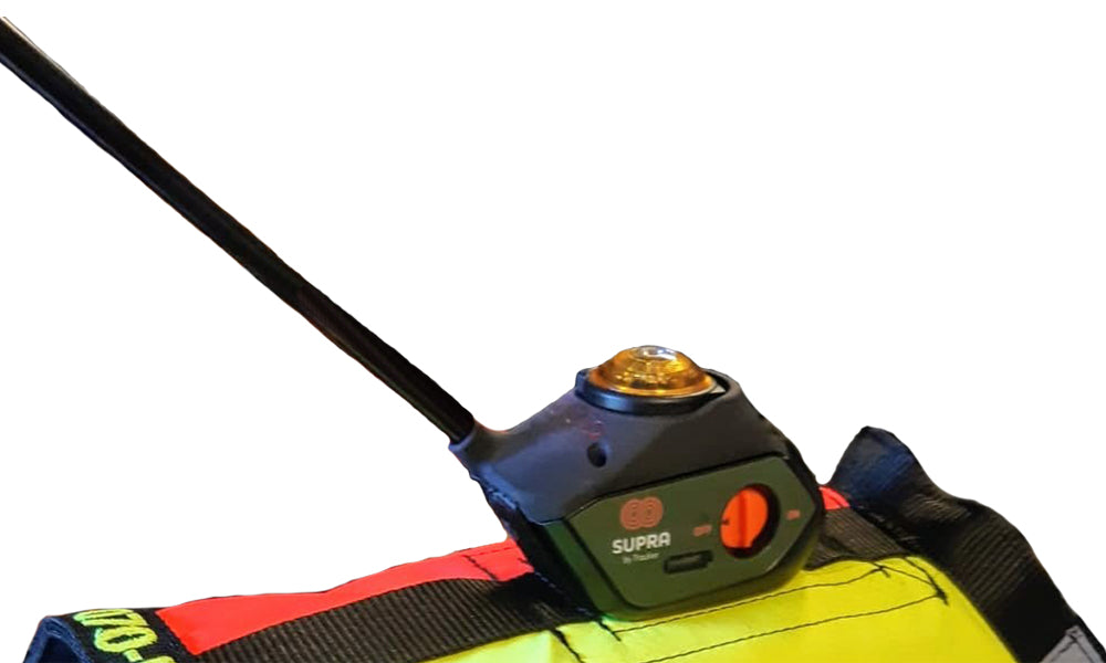 Antenn, lampfäste till väst ONE SIZE