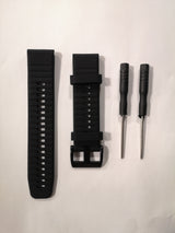 Quickfit utbytes klockarmband 22mm SVART / ONE SIZE