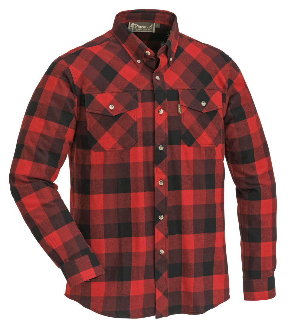 Skjorta Lumbo RED/BLACK / M