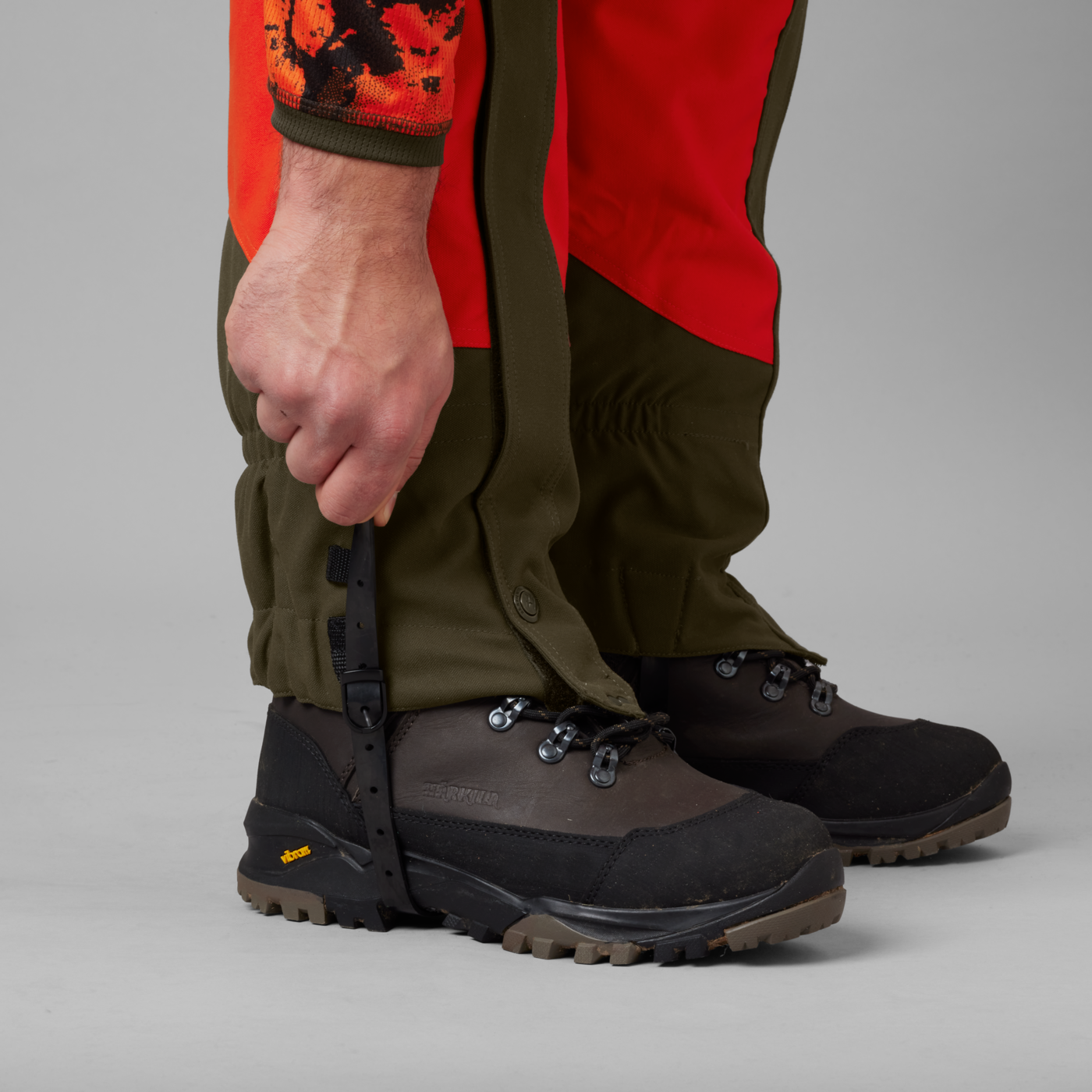 Wildboar Pro Gaiters ORANGE BLAZE/WILLOW GREEN / ONE SIZE