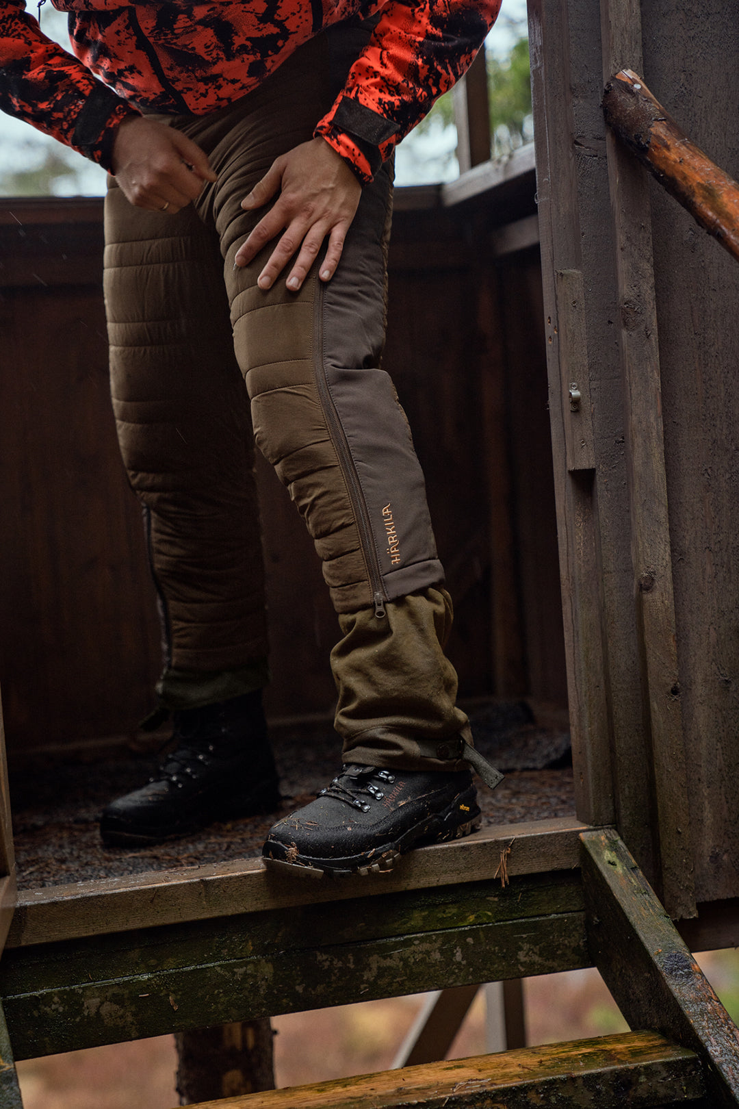 Mountain Insulated Byxa HUNTING GREEN/SHADOW BROWN / 46