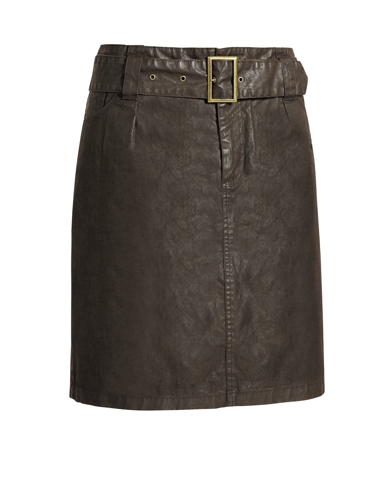 Vintage Stretch Skirt BRUN / 36