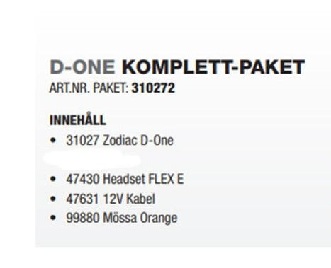 D-One Komplett ONE SIZE