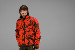 Wildboar Pro Reversible Fleece Jacka WILLOW GREEN/AXIS MSP®WILDBOAR ORANGE / M