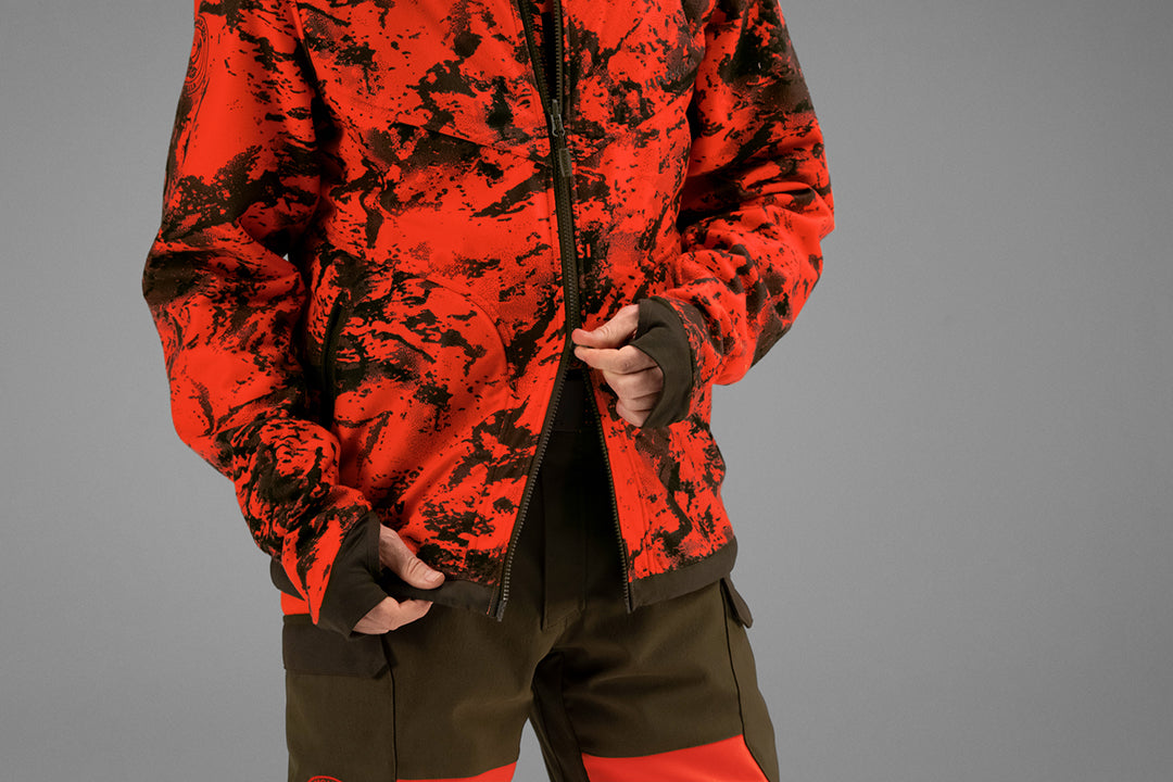 Wildboar Pro Reversible Fleece Jacka WILLOW GREEN/AXIS MSP®WILDBOAR ORANGE / M