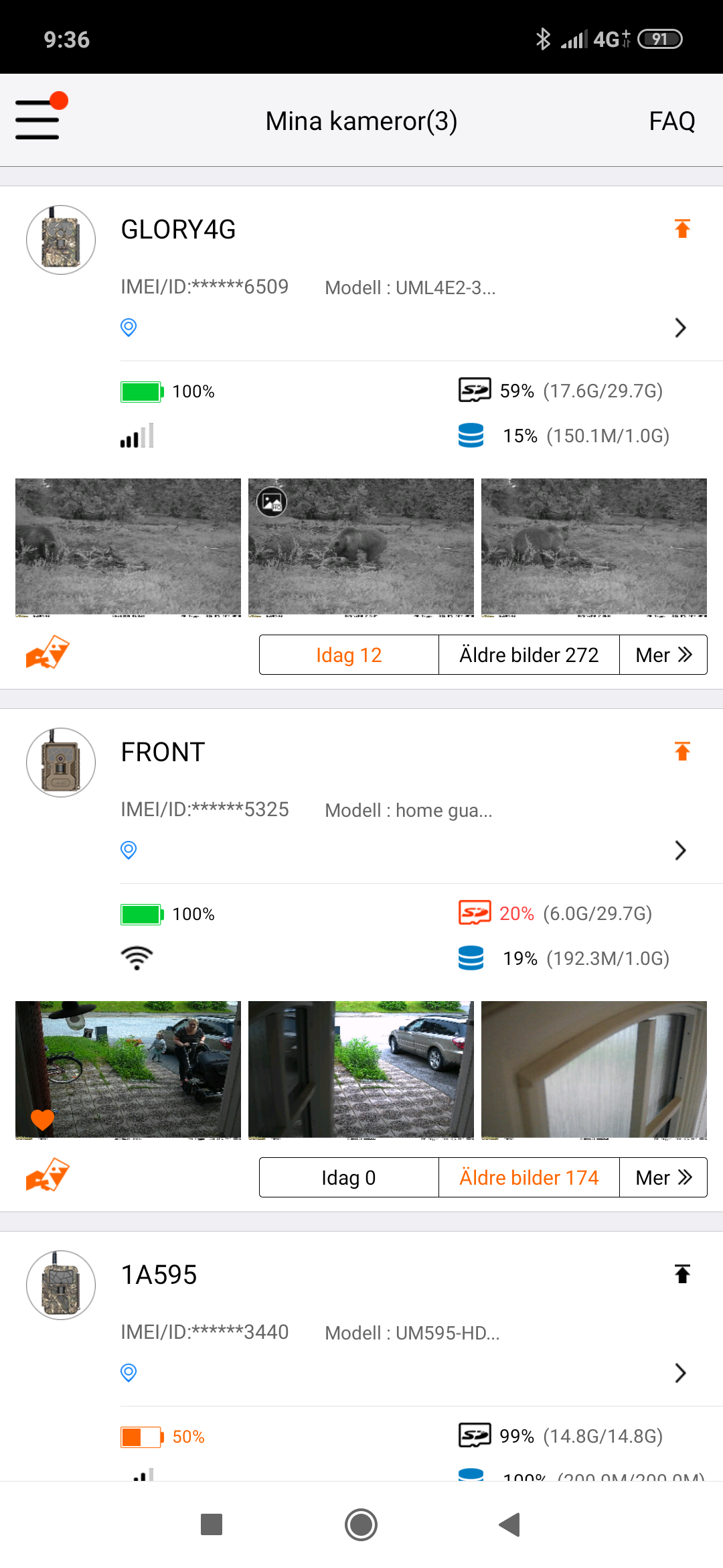 Åtelkamera UM785-4G/LTE 20mp Cloud-App UTAN SIM-KORT