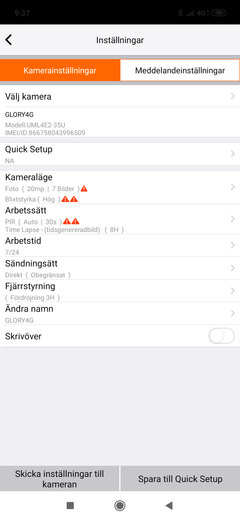 Åtelkamera UM785-4G/LTE 20mp Cloud-App UTAN SIM-KORT