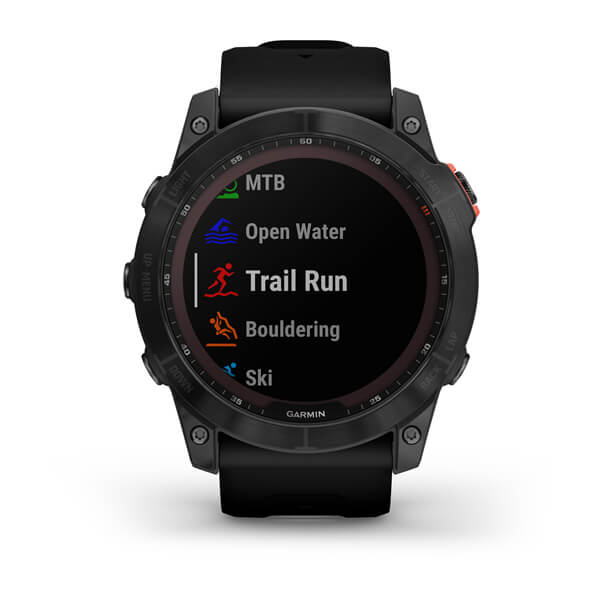 Fenix® 7X Solar SVART / ONE SIZE
