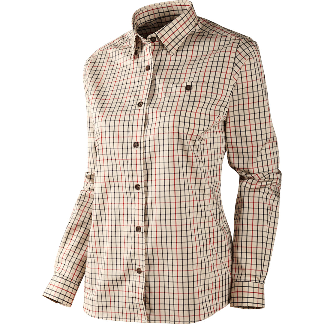 Lancaster Lady Skjorta RED CHECK / XS