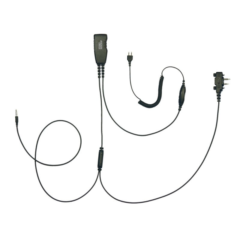 PRO-U700LS Kombiheadset för iPhone och Peltor med PTT ONE SIZE