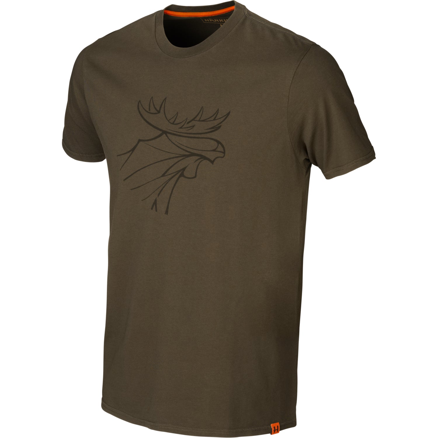 T-Shirt Graphic 2-pack - Willow Green/Slate brown WILLOW GREEN/SLATE/BROWN / S