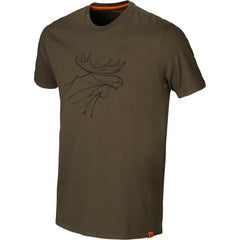 T-Shirt Graphic 2-pack - Willow Green/Slate brown WILLOW GREEN/SLATE/BROWN / S