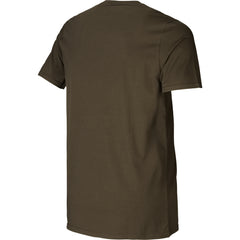 T-Shirt Graphic 2-pack - Willow Green/Slate brown WILLOW GREEN/SLATE/BROWN / S