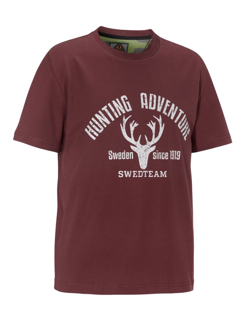 T-Shirt Hans BURGUNDY / S