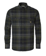 Heron Flannel Shirt Men SOIL BROWN CHECKED / XXL
