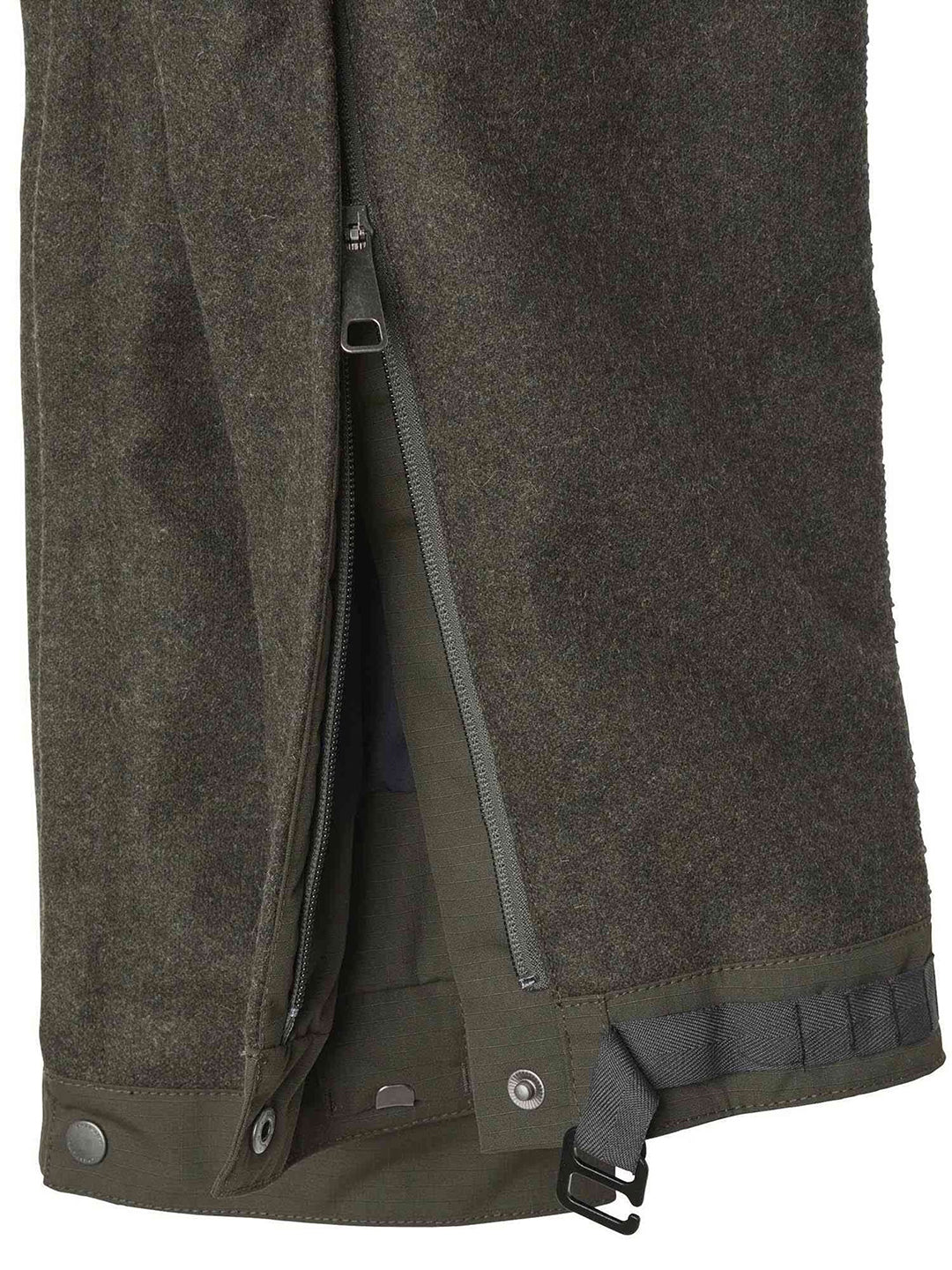 Loden Byxa 2.0 MÖRKGRÖNMELERAD / C58