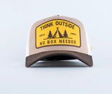 Outside Hooked Trucker Cap KHAKI / ONE SIZE