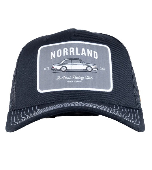 Racing Trucker Keps Hooked SVART / ONE SIZE