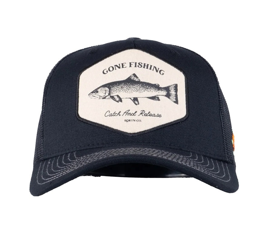 Catch Trucker Keps Hooked BLACK / ONE SIZE