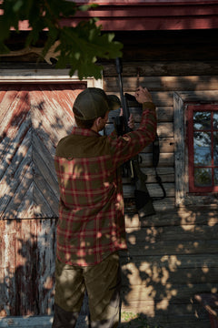 Vancouver skjorta RED CHECK / S